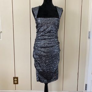 NWOT Nicole Miller sequin cocktail dress